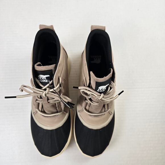 Sorel Out N About IV Classic Women's Size 11 Waterproof Boot Omega Taupe Black - Picture 2 of 5